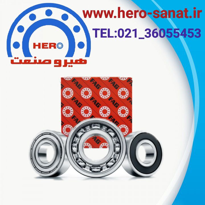 بلبرینگ NU228/MB/W33/C3 قفسه برنج برند FAG (به شرط اصالت کالا)