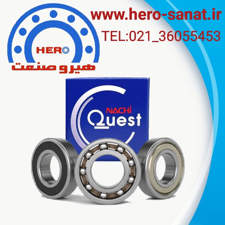 بلبرینگ 6005/2RS برند NACHI تایلند (به شرط اصالت کالا)